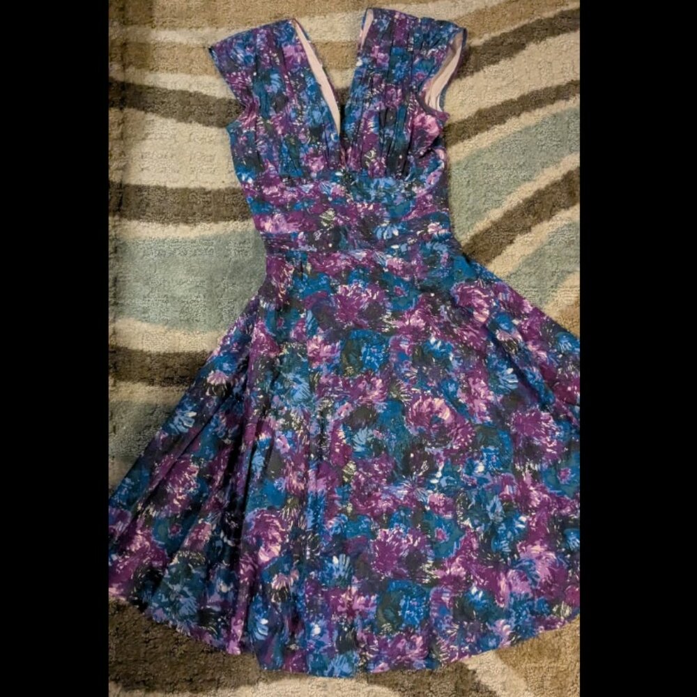 Trashy Diva cool water colors dress